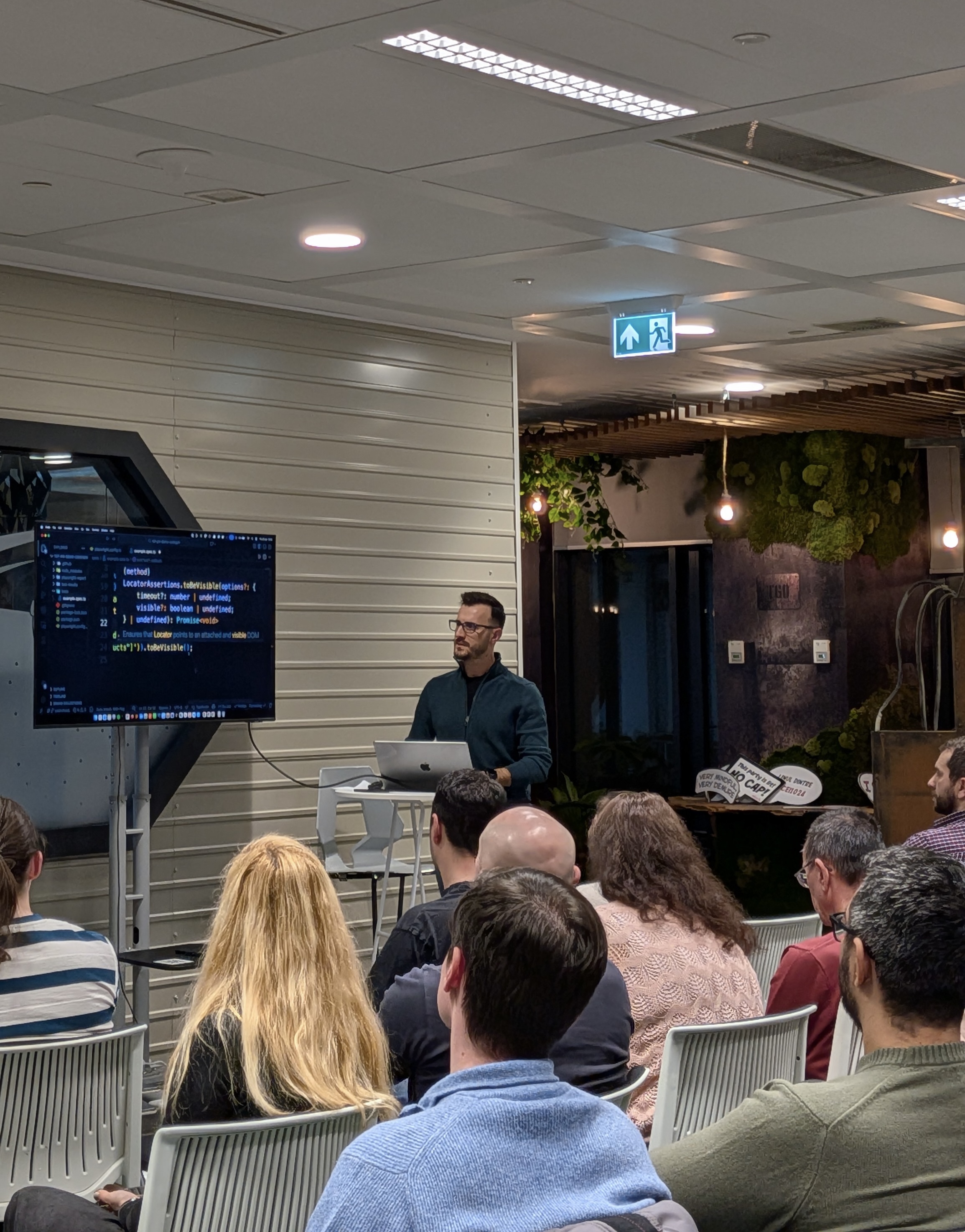 Razvan Vancea training hands-on test automation